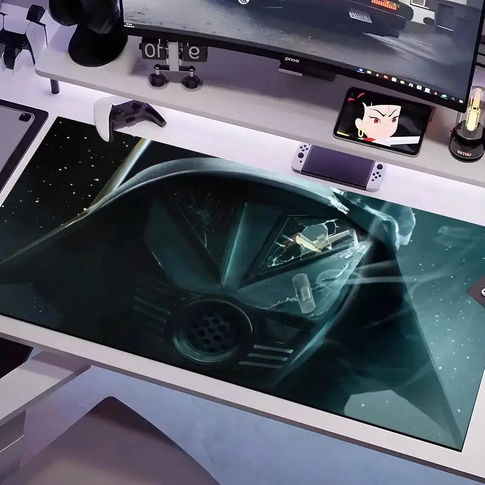 S-Stars W-Wars Movie Mouse Pad Multiple Sizes Large Square Computer Office Game Table Mats Rubber Anti-slip Mousepads Star wars mouse pads
