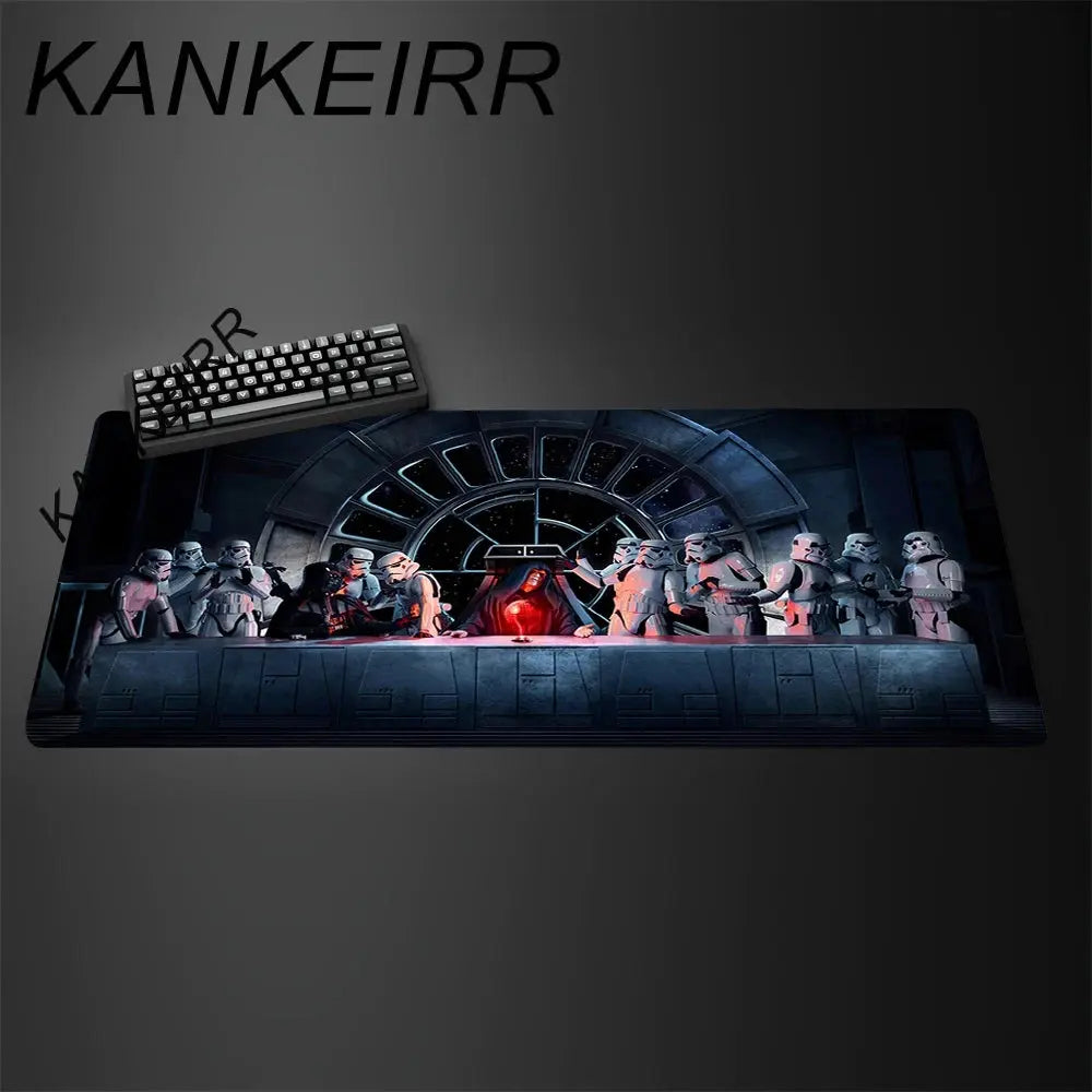 Gamer Mouse Pad Star Wars 90x40cm Anime Gaming Accessories Varmilo Keyboard Pad Desk Mat Gabinete Carpet xxl Mousepad Mouse Mat Star wars mouse pads