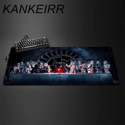 Gamer Mouse Pad Star Wars 90x40cm Anime Gaming Accessories Varmilo Keyboard Pad Desk Mat Gabinete Carpet xxl Mousepad Mouse Mat Star wars mouse pads