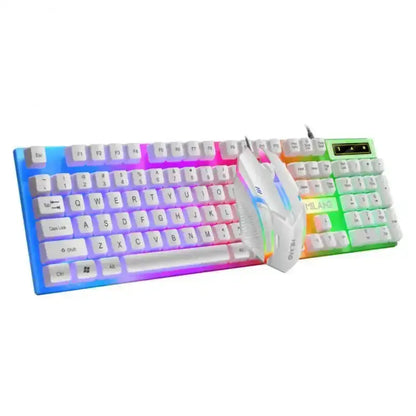 Rainbow Backlit Wired Keyboard and Mouse Star wars mouse pads