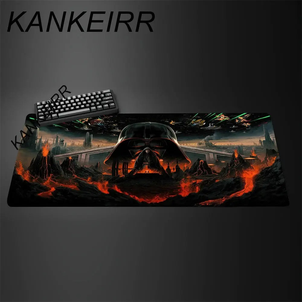 Gamer Mouse Pad Star Wars 90x40cm Anime Gaming Accessories Varmilo Keyboard Pad Desk Mat Gabinete Carpet xxl Mousepad Mouse Mat Star wars mouse pads