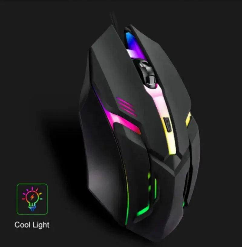 RGB Backlit Gaming Mouse with LED lighting