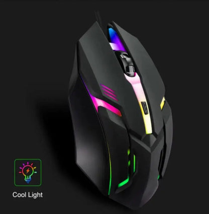 RGB Backlit Gaming Mouse with LED lighting