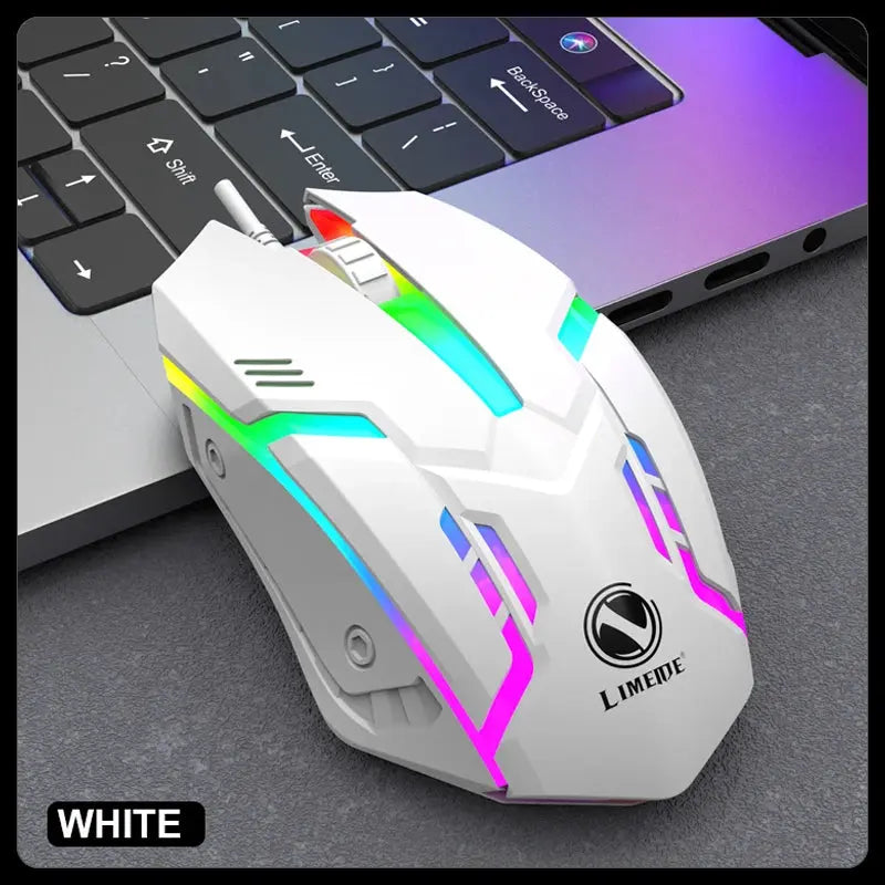 S1 Mouse USB Wired Mouse Computer Laptop Gaming Office Luminous Mouse Star wars mouse pads